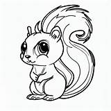 A Cute Squirrel coloring Page  Download Print Or Color Online For Free sketch template