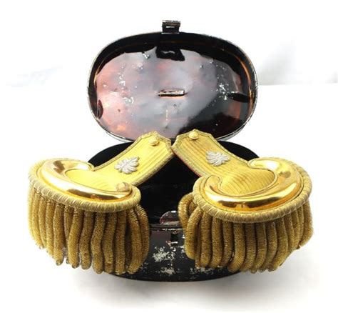 Civil War Lieutenant Colonel's Epaulets & Case / SOLD | Civil War Artifacts - For Sale in Gettysburg