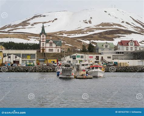 Husavik iceland editorial image. Image of arch, bridge - 40163750