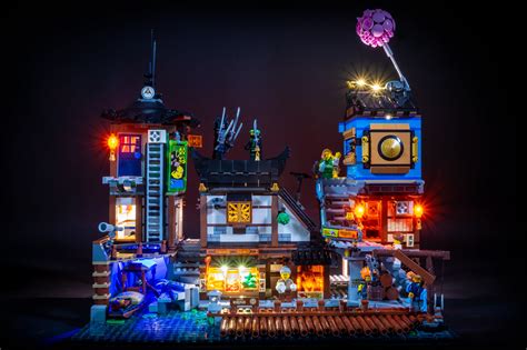 LEGO Ninjago City Docks 70657 Review & Lighting Journal - Light My Bricks