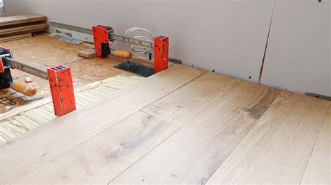 Installing the Wide Plank White Oak Flooring I Made – Matt Cremona