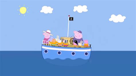 Peppa Pig 粉红猪小妹 第2季14【海盜島 Pirate Island】中文版1080P - YouTube