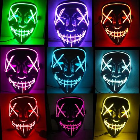 Aliexpress.com : Buy Halloween Mask LED Light Up Masks The Purge Election Year Great Festival ...