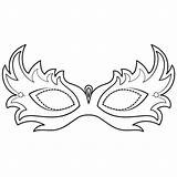 Máscara De La Mascarada Para Colorear Imprimir E Dibujar –ColoringOnlyCom sketch template