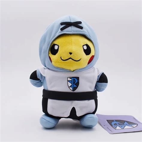 6 Styles Kawaii Pikachu Plush Toys Cosplay Team Rocket Stuffed Plush ...