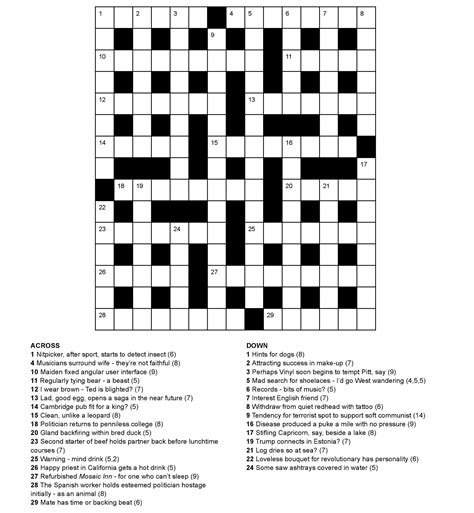 5 Piece Printable Puzzle Printable Crossword Puzzles | Images and Photos finder