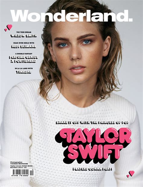 Taylor Swift Does the Wet Hair Look for Wonderland Magazine Cover – Fashion Gone Rogue