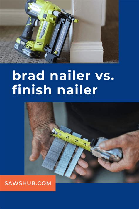 Finish Nailer vs Brad Nailer: When to Use Each | SawsHub