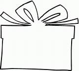 Gift Coloring Page  Home sketch template