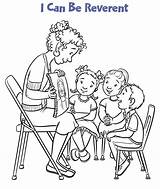 Lds Family Coloring Pages sketch template