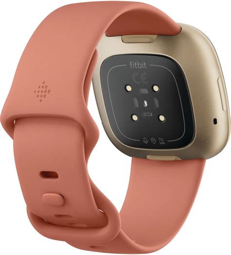 Fitbit Versa 3 Health & Fitness Smartwatch Soft Gold FB511GLPK - Best Buy