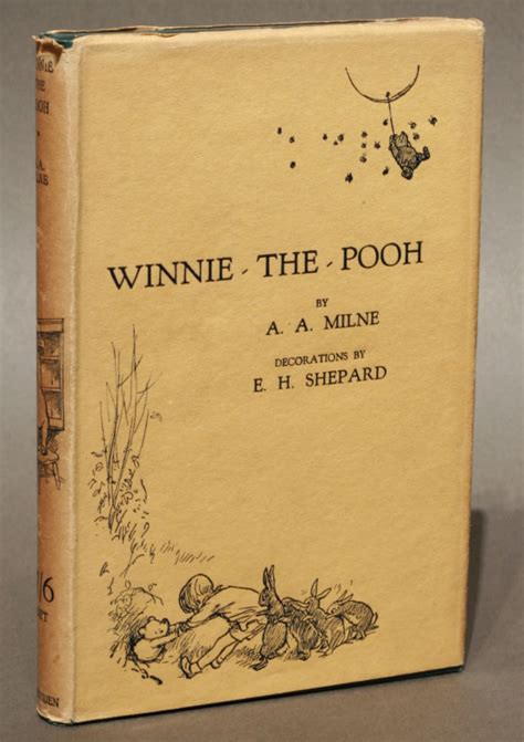 A.A. Milne: Winnie-the-Pooh, first edition