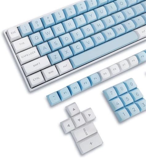 Amazon.com: White keycaps 60 Percent - XVX Custom PBT Keycaps, 109 Keys ...