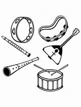 Collection Of Instrument Coloring Pages  Free Printable sketch template