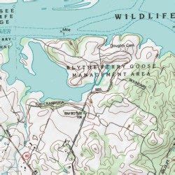 Chickamauga Lake, Meigs County, Tennessee, Reservoir [Big Spring USGS Topographic Map] by MyTopo