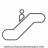 Escalator Coloring Page  Ultra Coloring Pages sketch template