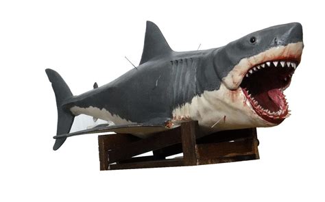 JAWS 1:12 Scale BRUCE SHARK 25 INCH STATUE Maquette Figure Replica Orca ...