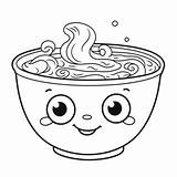 Soup Coloring Page sketch template