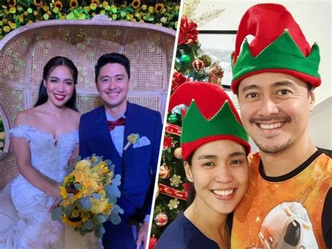 LOOK: Aicelle Santos, Mark Zambrano celebrate first Christmas as married couple | GMA Entertainment