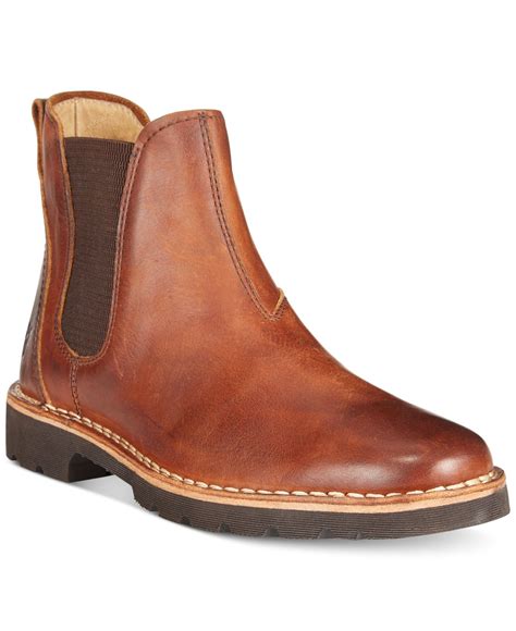 Frye Holden Chelsea Boots in Cognac (Brown) for Men - Lyst