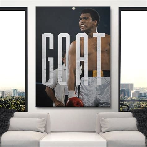 Muhammad Ali - GOAT - Official IKONICK Art