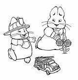 4 Cute Max And Ruby Coloring Pages For Children  Coloring sketch template
