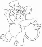 Popples Coloring Page sketch template