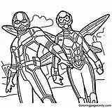 Ant Man And The Wasp Quantumania Coloring Pages Printable For Free  sketch template