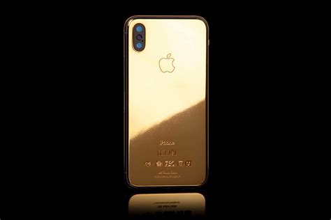 18k Solid Gold iPhone Xs Max ICON (6.5") | Goldgenie