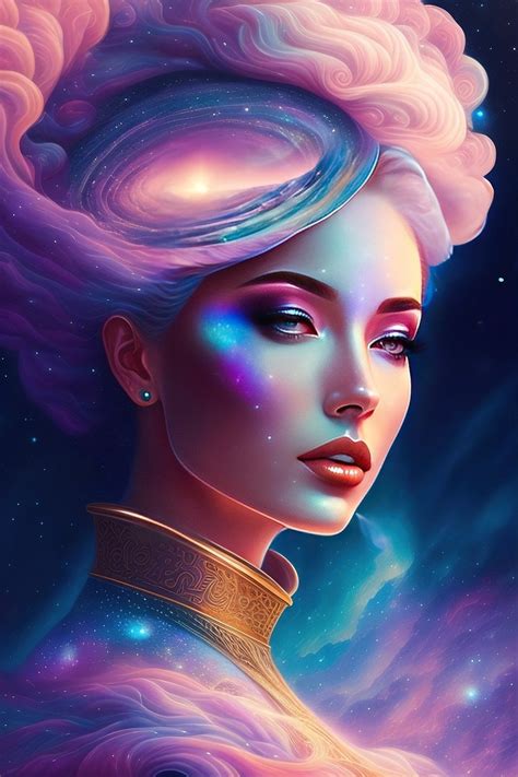 Download Ai Generated, Woman, Galaxy. Royalty-Free Stock Illustration Image - Pixabay