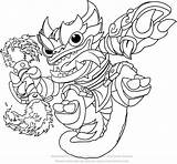 Disegni Da Colorare Skylander Trap Team  Coloring Image sketch template