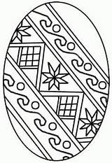 Printable Pysanky Coloring Pages sketch template