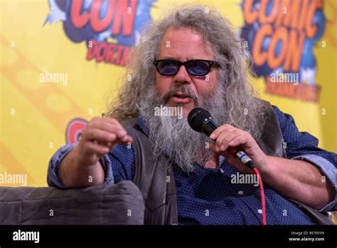 FRANKFURT, GERMANY - MAY 6th 2018: Mark Boone Junior (*1955, actor, Sons of Anarchy, Memento ...