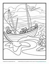 Bible Coloring Pages  Pauls Shipwreck sketch template