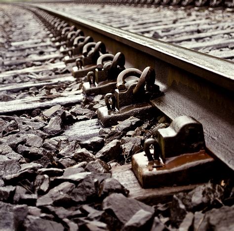 Railroad Tracks Free Stock Photo - Public Domain Pictures