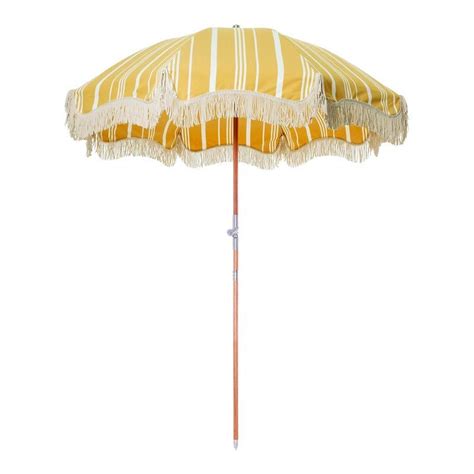 Patio Umbrellas | Beach umbrella, Vintage yellow, Patio umbrellas