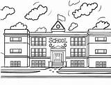 Coloring Pages  School For Kids sketch template