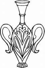 Greek Ancient Vase Coloring Page  Free Printable Pages For Kids sketch template