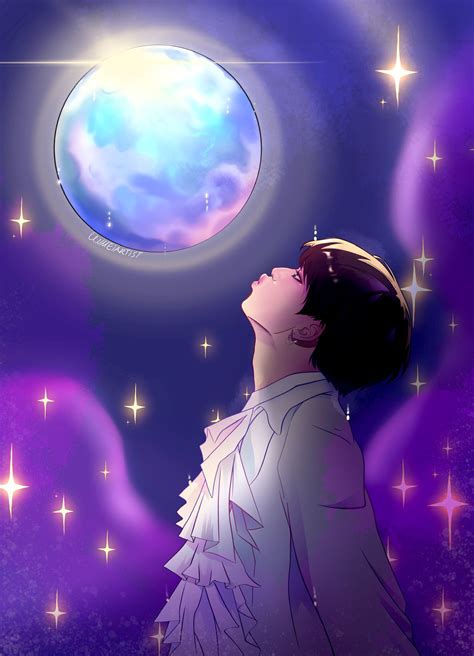 Just 10+ Pieces Of Adorable Jin Fanart Fans Made To Celebrate His ...