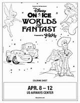 Disney On Ice Coloring Sheets  Disney on Ice World Of Fantasy sketch template