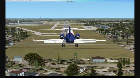 FSX CRJ-700 Landing Baltimore HD - YouTube