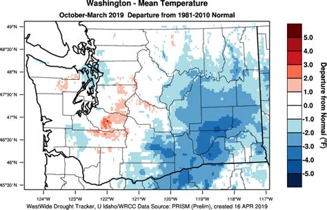 A Review of Winter 2018-2019 | Office of the Washington State Climatologist