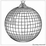 Disco Ball Coloring Pages  Free & Printable sketch template