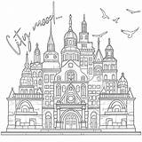 Best Architecture Coloring Page  Pages Mimi Panda sketch template