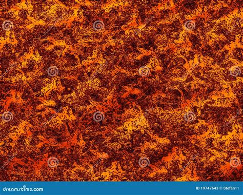 Molten magma stock illustration. Image of burn, flowing - 19747643