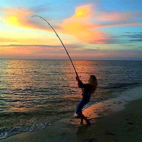 Surf fishing at sunset by jodisape - VIEWBUG.com