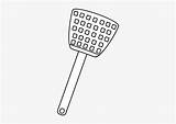 Black And White Fly Swatter  Clipart PNG sketch template