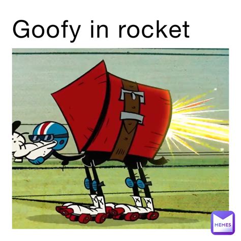 goofy in rocket | @i664k | Memes