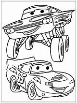 disney cars lightning And Ramone coloring Page Coloring  Free sketch template