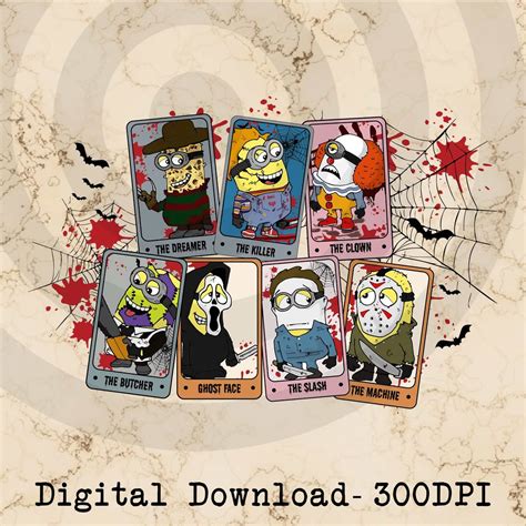 Minion Horror Halloween Png Universal Studio Halloween Png - Etsy